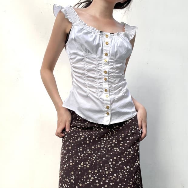 Guess 90s Puff Angel ɞ Top