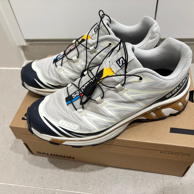 살로몬 XT-6 GTX 블랙/에보니/루나 사파이어