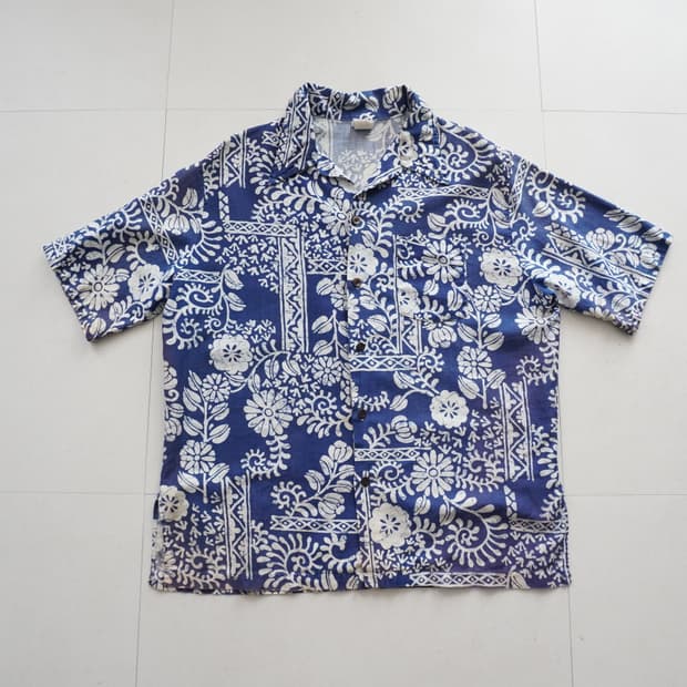 60s Jantzen 잰슨 Kona Kai 하와이안 셔츠 XL
