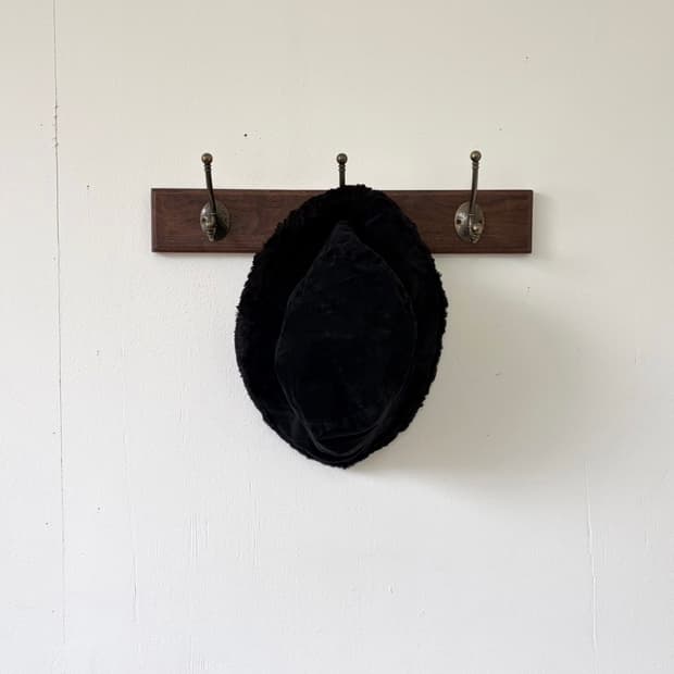 BUONADONNA 블랙 버킷햇