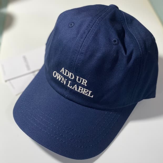 [정품] 애드스튜디오 레터링 자수 볼캡(새제품)