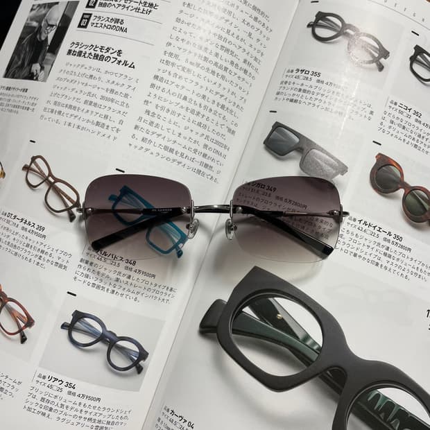 JIL SANDER 질샌더 티타늄 무테 실버 안경 선글라스