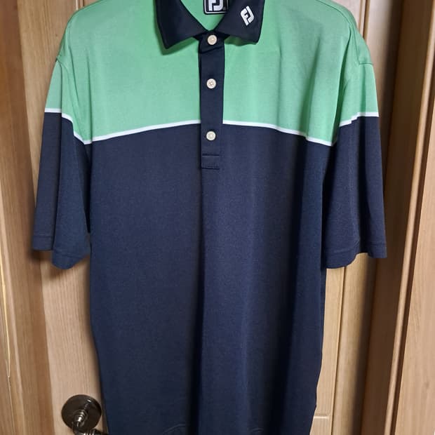 풋조이 골프 반팔티 남성XL