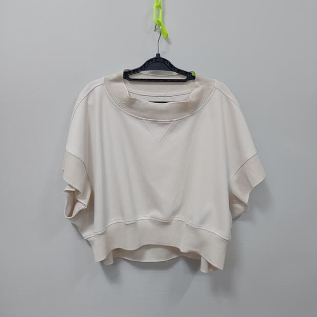 시스템 24S 크롭 티셔츠 오버핏 여성 90F