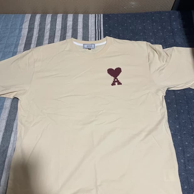 아미 빅하트 로고 반팔 2xl