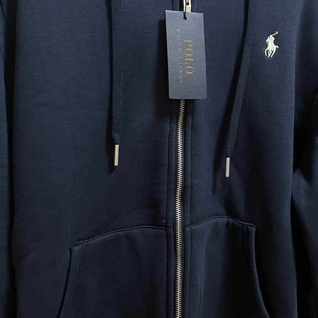 폴로 후드집업 네이비 새상품