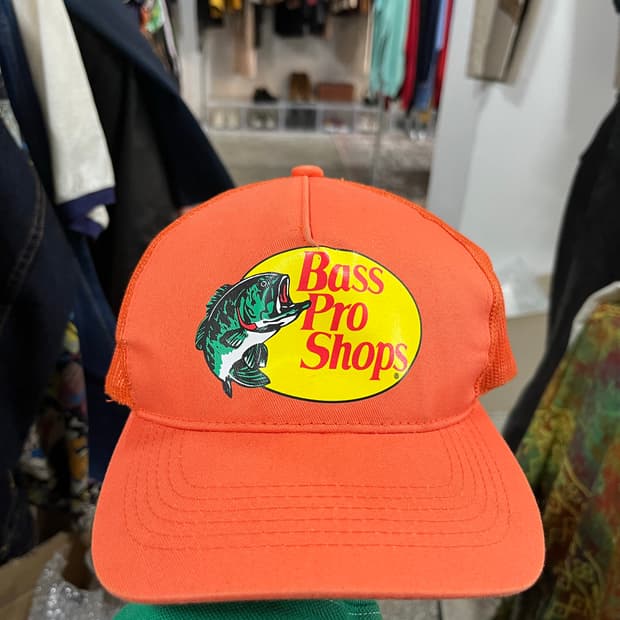 Bass Por Shops 빈티지 트러커캡 볼캡 스냅백 