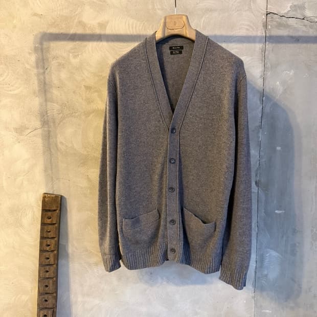 마시모두티 울 캐시미어 가디건 100