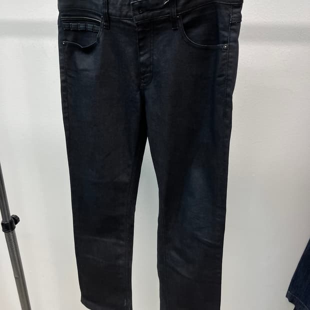 33-34) 우영미 레더배색 코팅진 