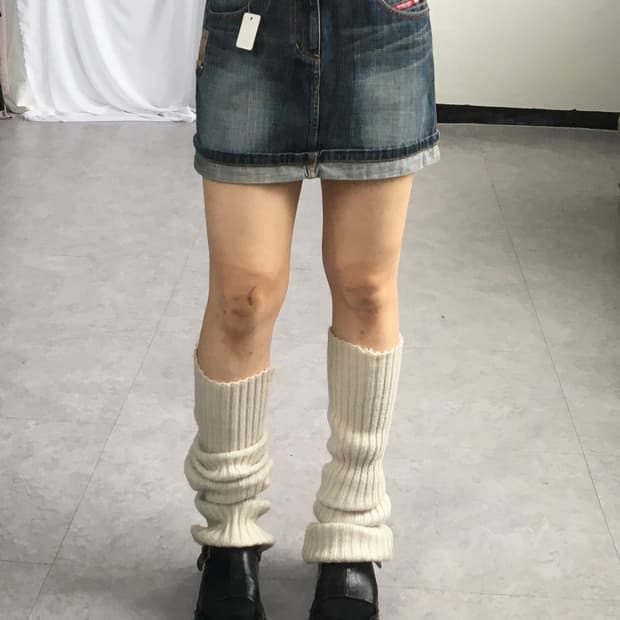 Fubu denim skirt