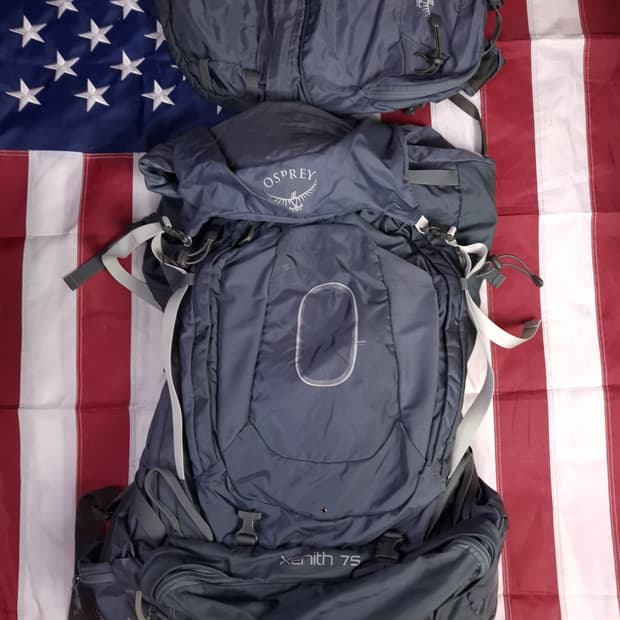 오리지날 오스프리 제니스 75 대형배낭