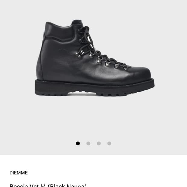 디에메 로치아 벳 블랙나파 42사이즈(270)