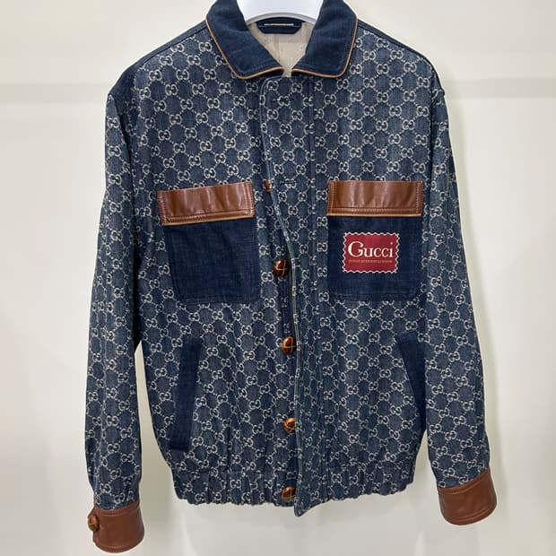 [정품/중고] 구찌 데님 자켓