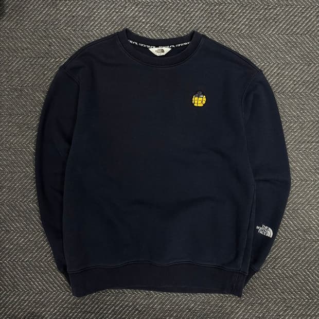 노스페이스 눕시로고 맨투맨 v0271