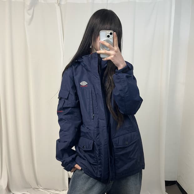 Dickies navy windbreaker