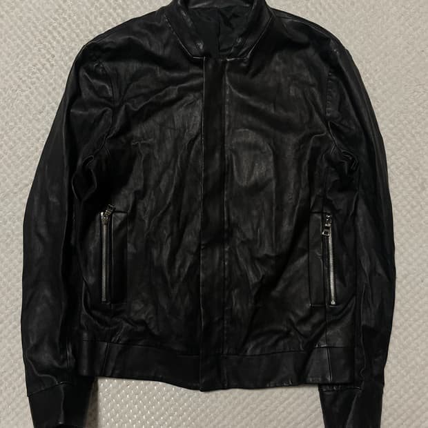 광희시장 아티잔 무드 램스킨 양가죽 레더 자켓