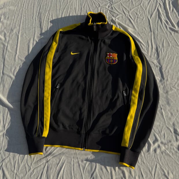 Nike 12-13 Barcelona 나이키 바르셀로나 트랙탑 져지