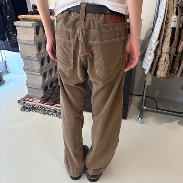 34) Levi’s 549 브라운 코듀로이 팬츠