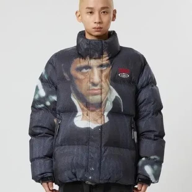 lmc x 스카페이스 패딩 s사이즈