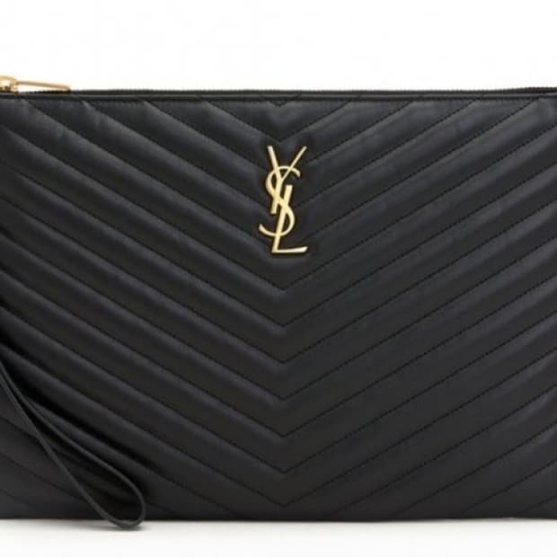 생로랑 모노그램 여성 클러치