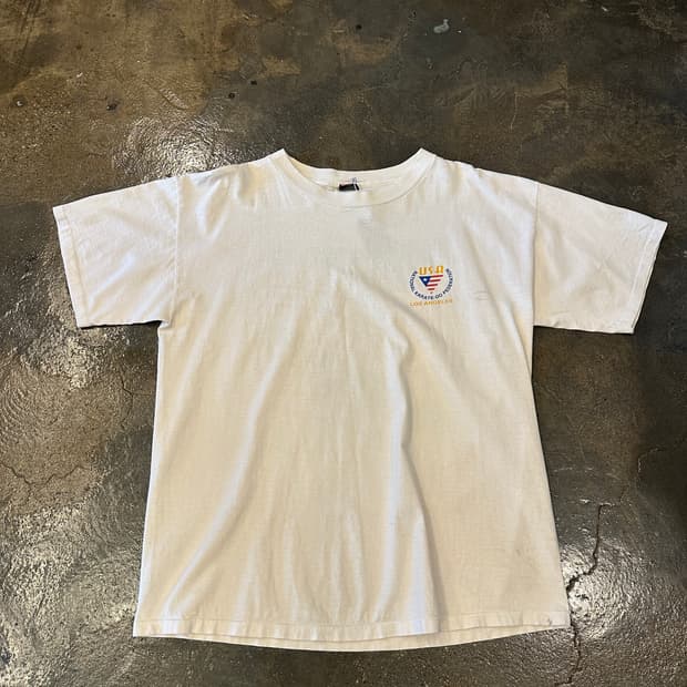 90s USA 프린팅 티셔츠 L