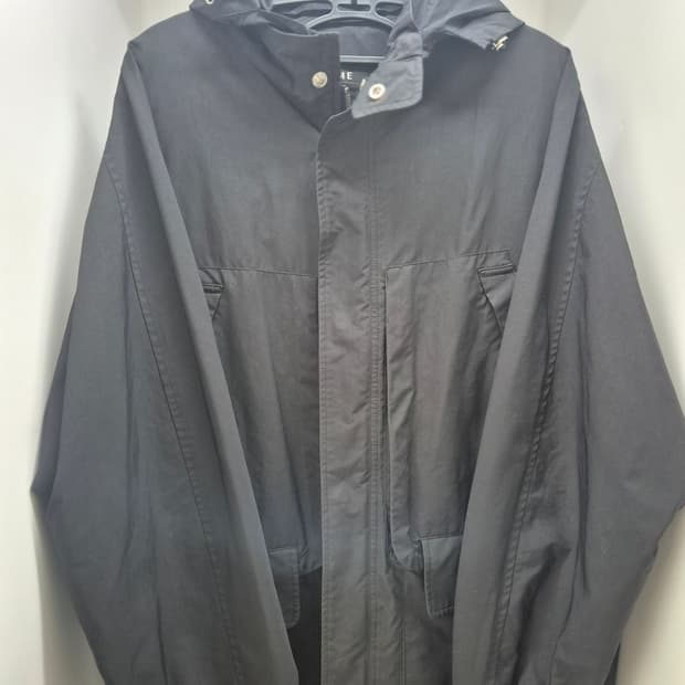 타임옴므 블랙 바람막이(야상)