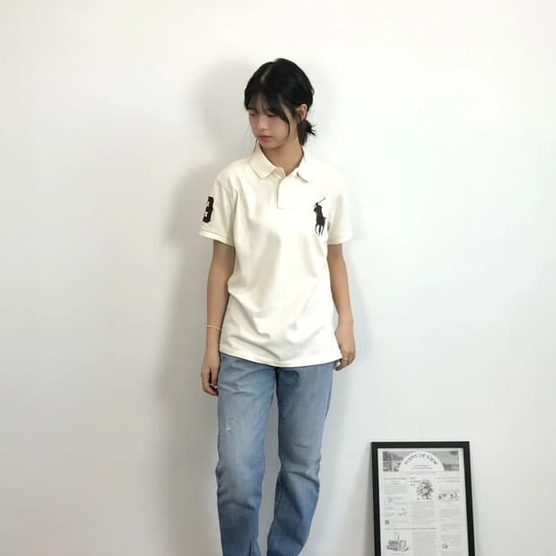 Polo Ralph Lauren Big Pony Polo Ivory