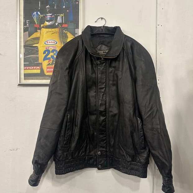 105)소가죽 자켓