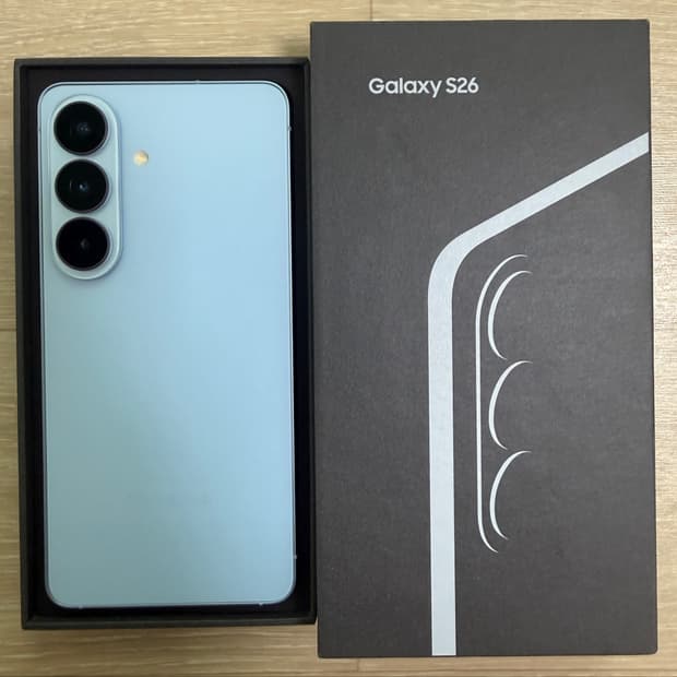 (미사용새상품) 갤럭시 S26 256GB 스카이블루