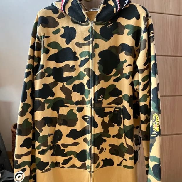 베이프 샤크 후드집업 ponr 황계 L