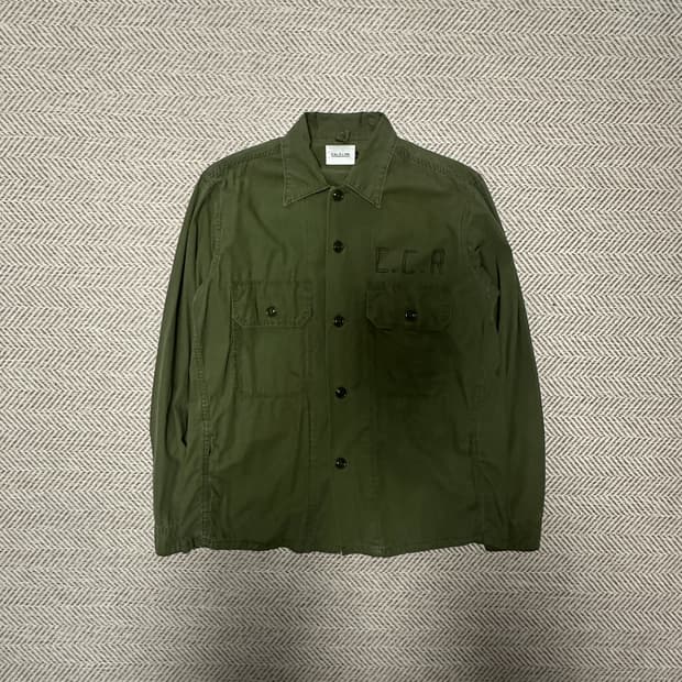 CAL O LINE japan military shirt