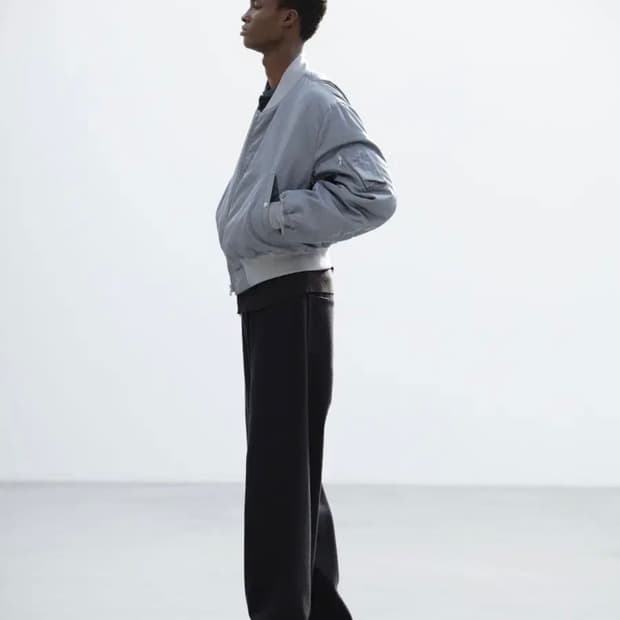 오라리 실크넵 데님 5p 와이드 팬츠 3사이즈