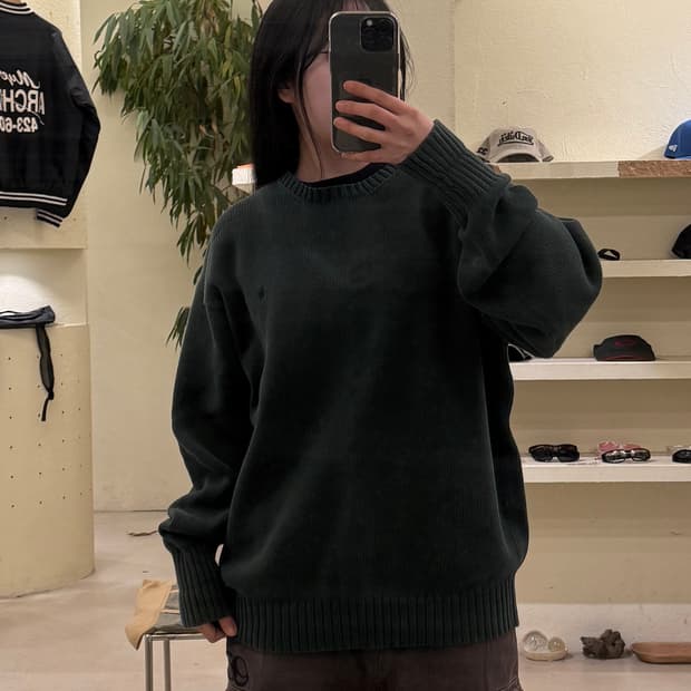 폴로 랄프로렌 그린 포니 니트 U377