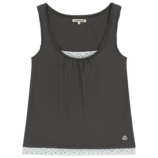 코이세이오 두두 레이어드 슬리브리스 차콜 (1)