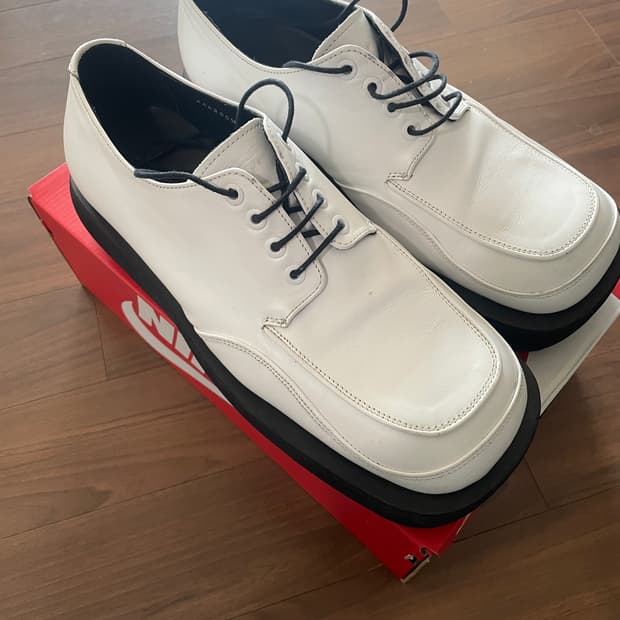 앤더슨벨 스퀘어 마틴 더비슈즈 42