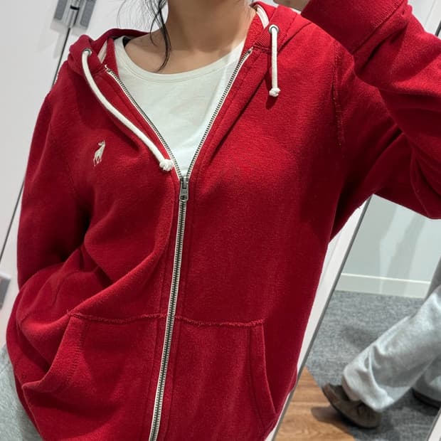 아베크롬비 후드집업 S