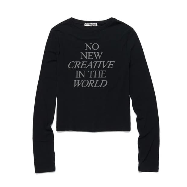 Current NEW CREATIVE LONG SLEEVE TEE