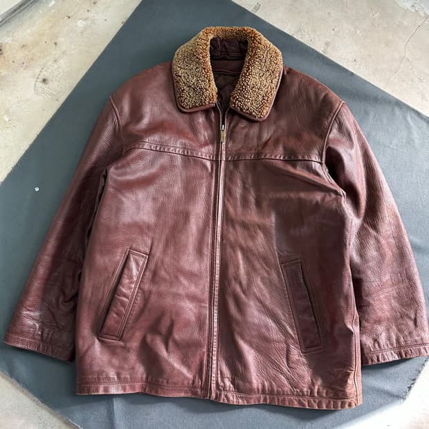 입생로랭 양가죽 자켓 100