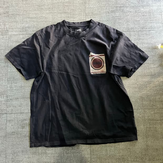 일본빈티지 Vanish 올드스쿨스트릿 혁오풍 반팔티셔츠