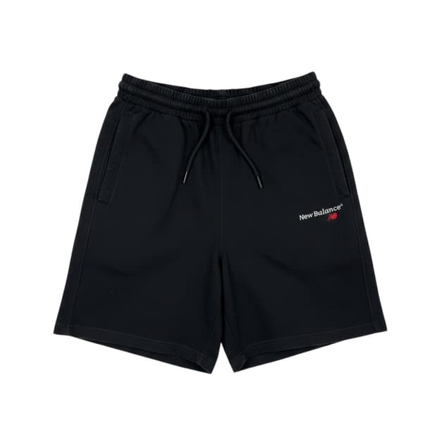 (S) 뉴발란스 스웻 숏츠 블랙