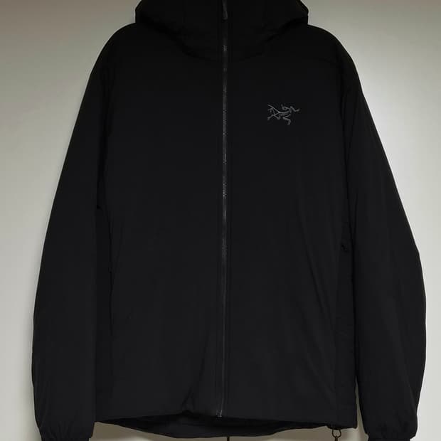 (매장 정품)26년SS 최신상 아크테릭스 아톰 SV후디 블랙M