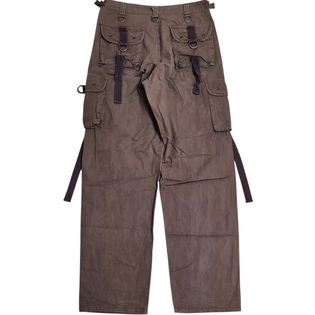 Vintage 브라운 카고팬츠