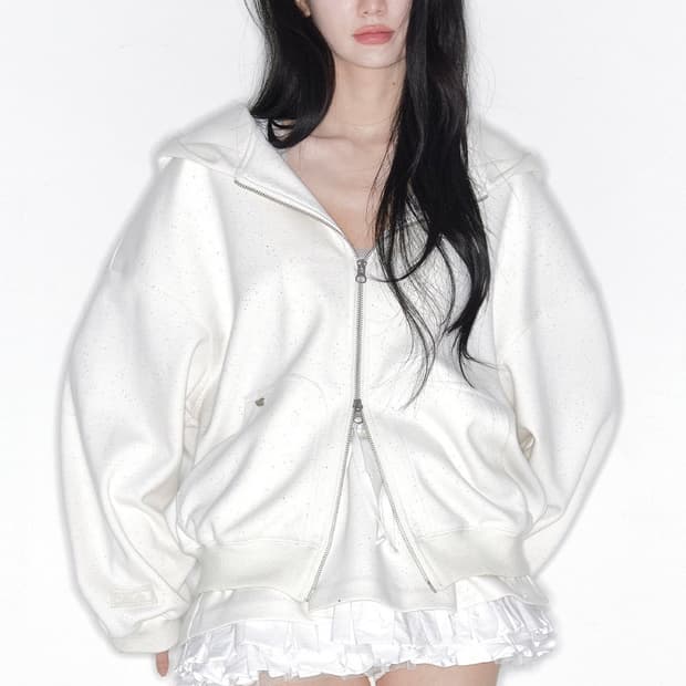 구해요) 더티스 트윙클 부케 레이어드 스커트 아이보리