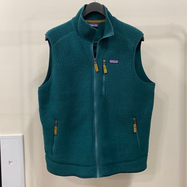 파타고니아 레트로 파일 플리스 베스트 다크 보레알리스 그린