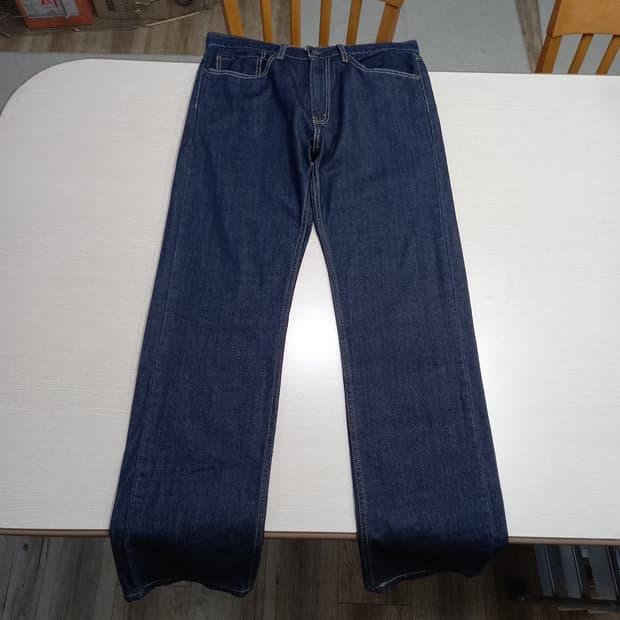 34 리바이스505 Colombia 일자진 진청 34-558