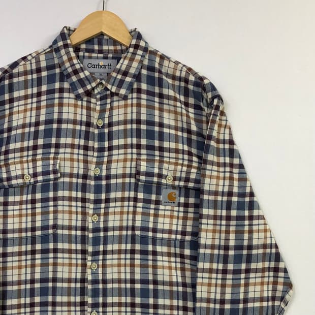 XL 칼하트 체크 남방