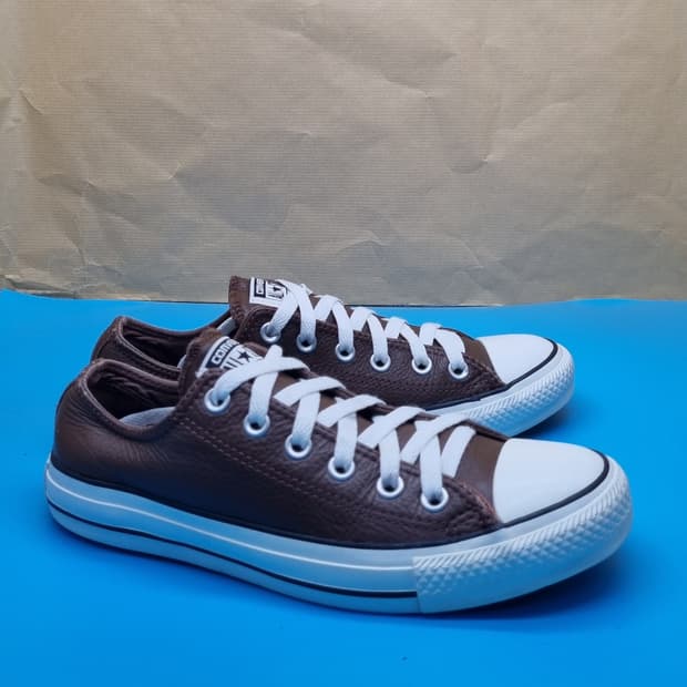 컨버스 브라운 가죽스니커즈250