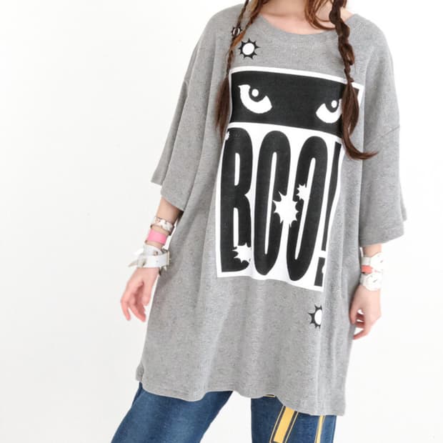 샵페어리 cat’s eyes flower waffle top