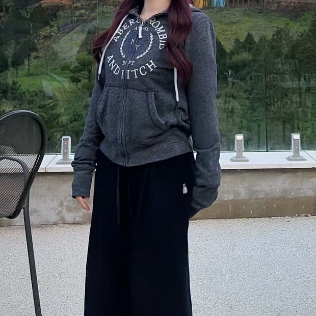 아베크롬비 올드스쿨 희귀집업(m)