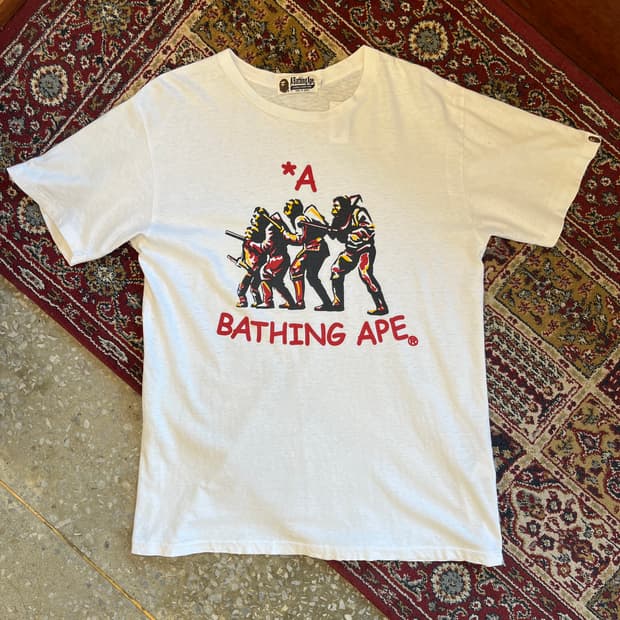Bape T-Shirts [ L , 100~ ] 